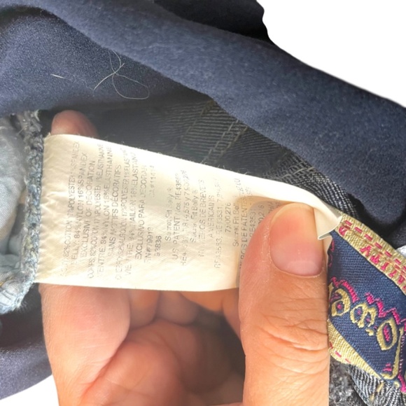 Blue Denim Maternity Jeans - Picture 10 of 13